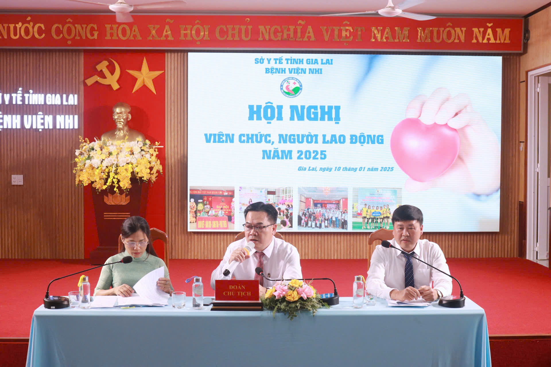 Bệnh viện Nhi tỉnh Gia Lai tổ chức Hội nghị Viên chức, Người lao động năm 2025